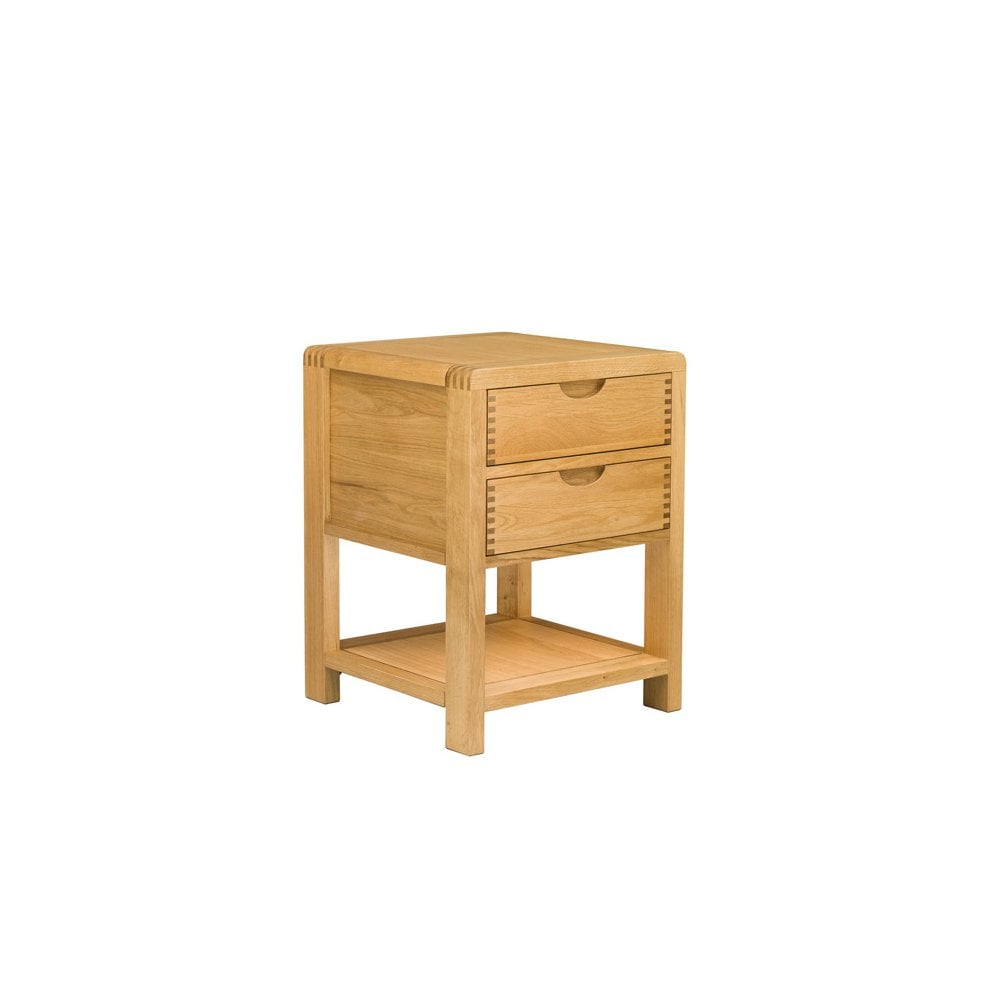 Bosco 2 Drawer Bedside Cabinet
