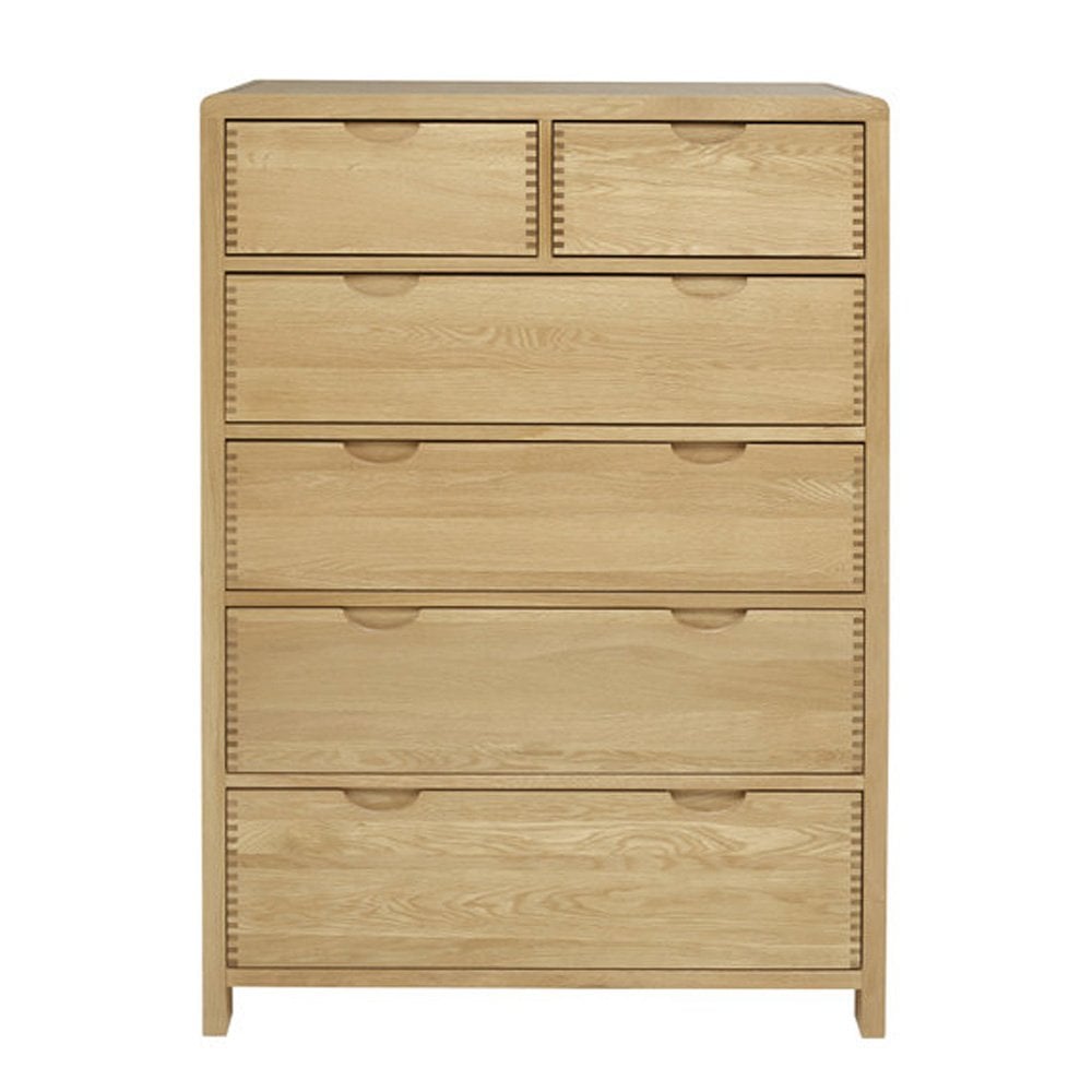 Bosco 6 Drawer Tall Wide Chest