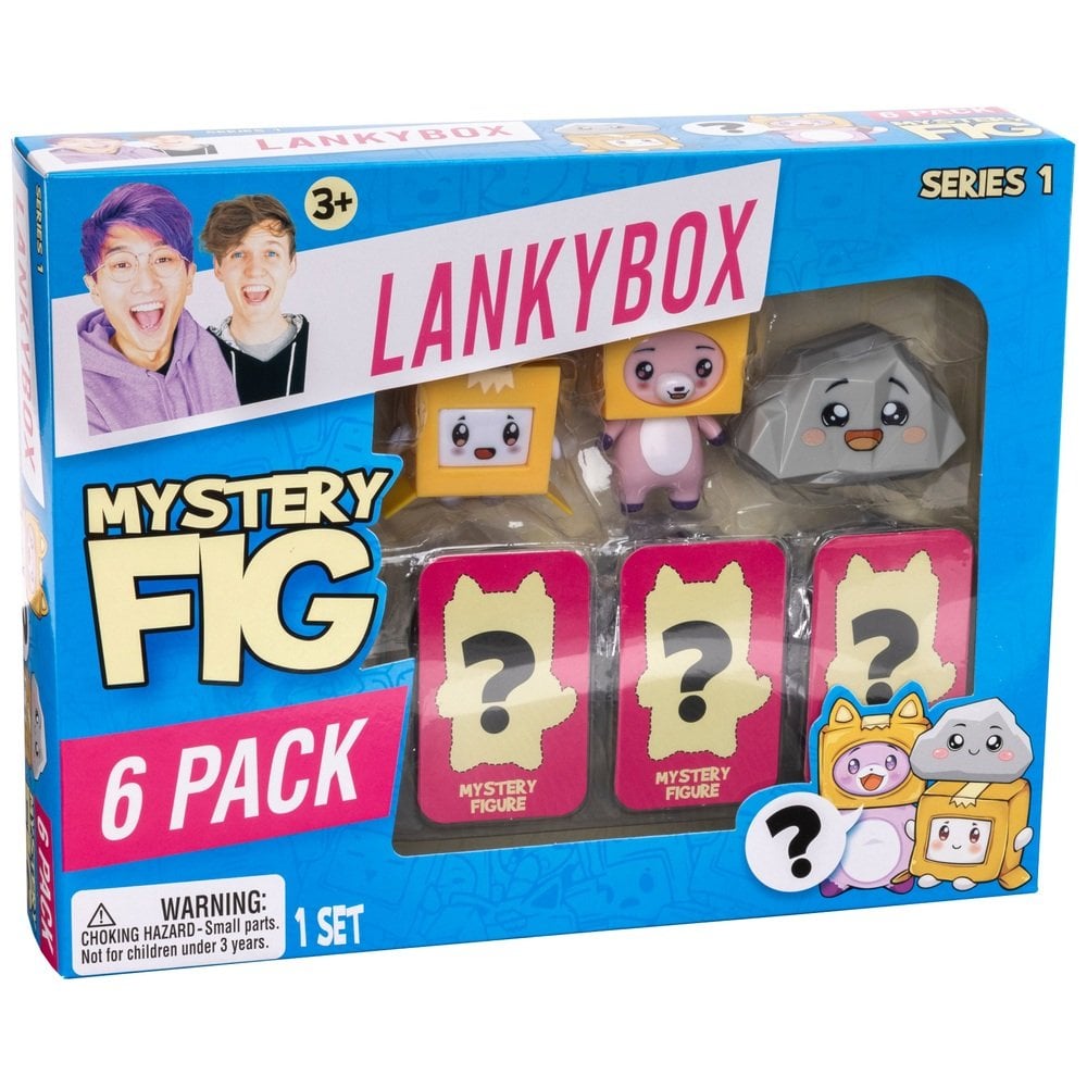LANKYBOX MYSTERY FIGURES 6-PACK