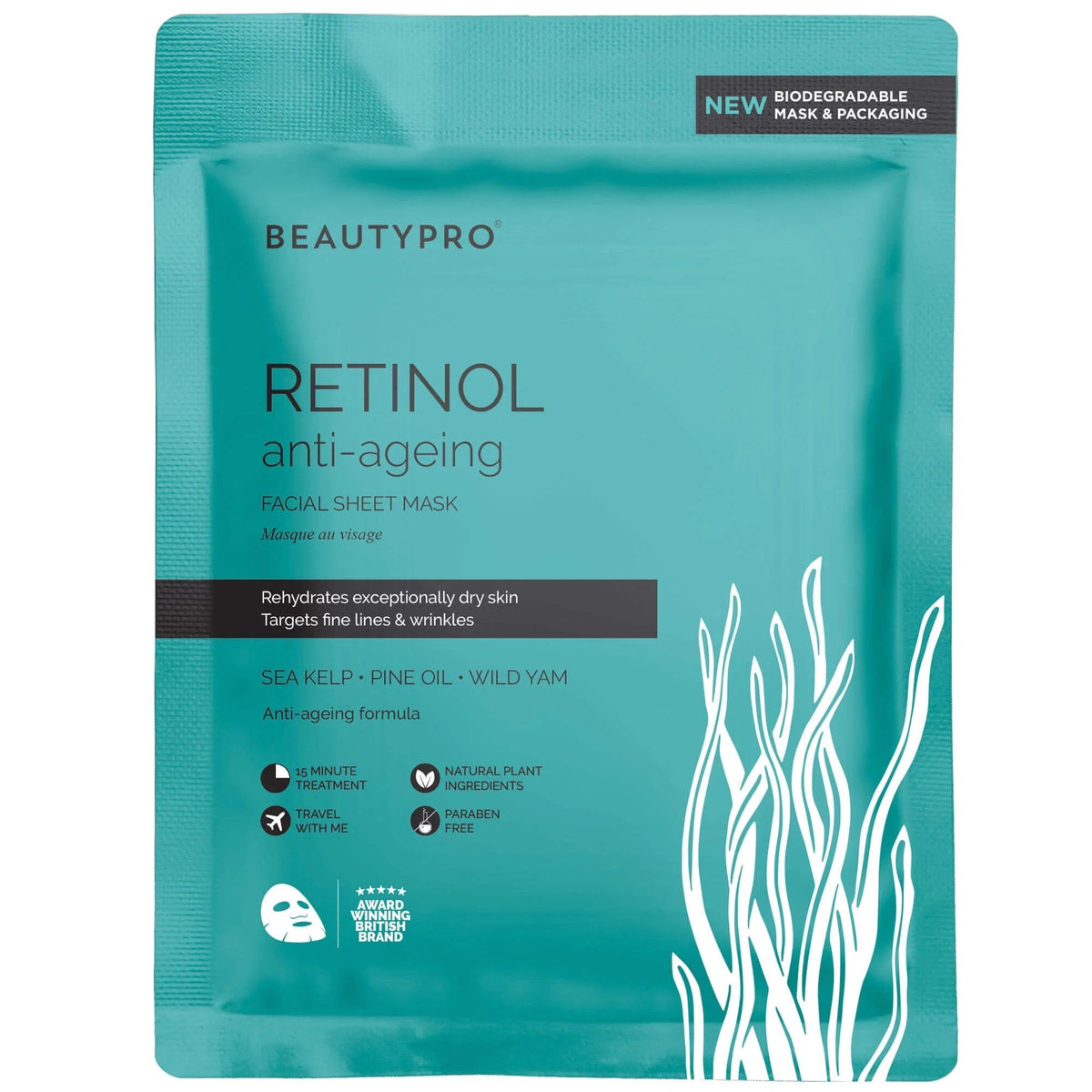 Retinol Anti-Ageing Facial Sheet Mask