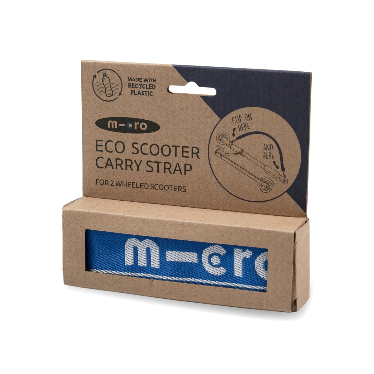 Micro Eco Pull & Carry Strap Blue