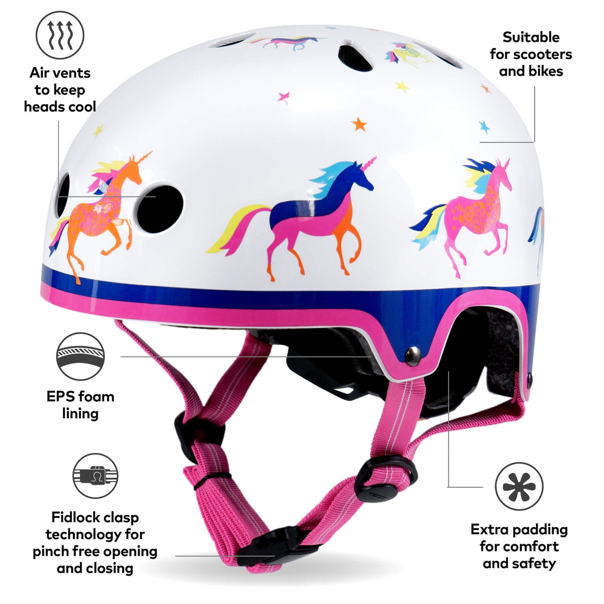 Unicorn Deluxe Helmet Small (48-54cm)
