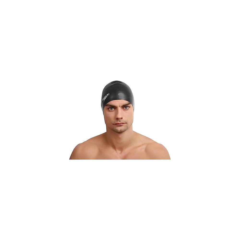 Plain Flat Silicone Swimming Cap