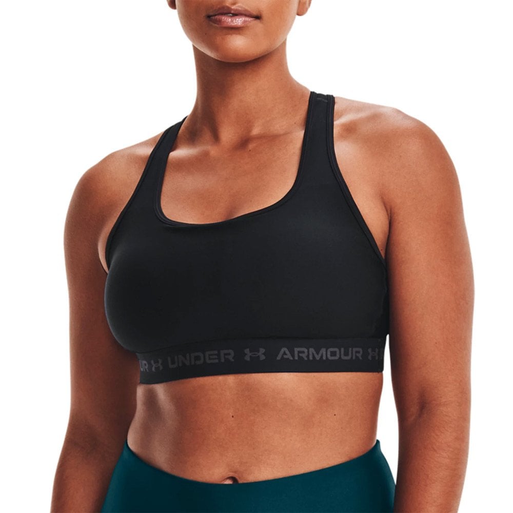 Womens Armour Mid Crossback Sports Bra