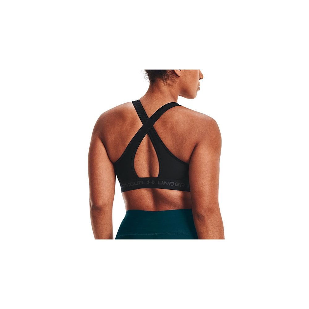 Womens Armour Mid Crossback Sports Bra