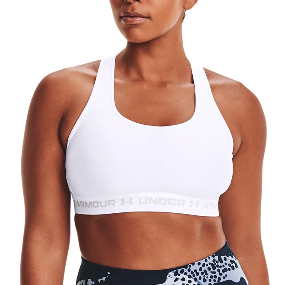 Womens Armour Mid Crossback Sports Bra