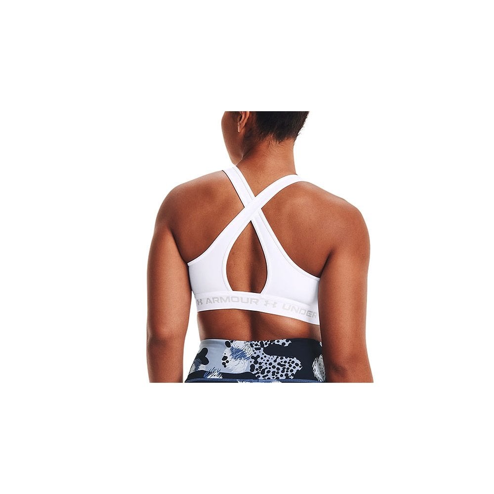 Womens Armour Mid Crossback Sports Bra