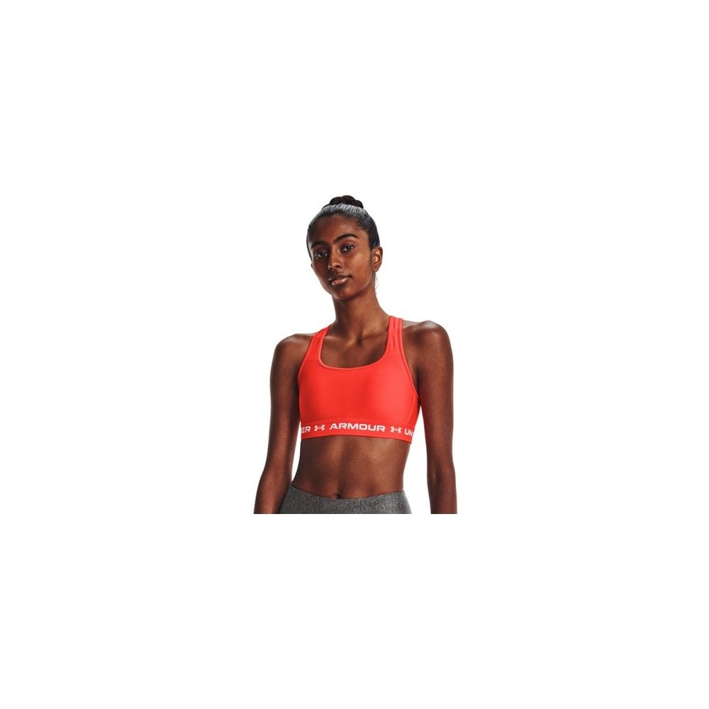 Womens Armour Mid Crossback Sports Bra