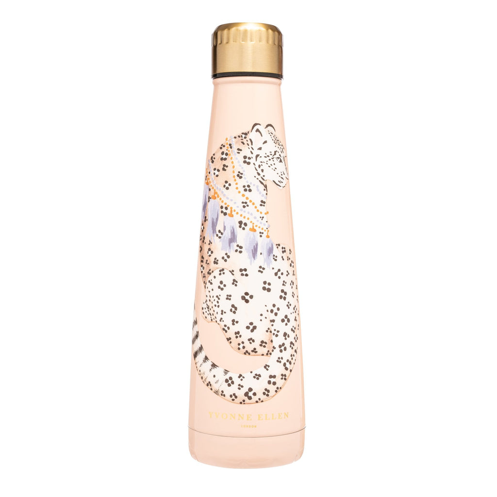 YVONNE ELLEN STAINLESS STEEL BOTTLE - CHEETAH