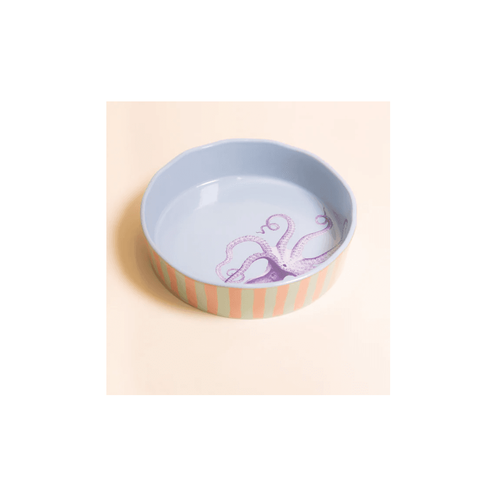 Octopus Small Round Dish