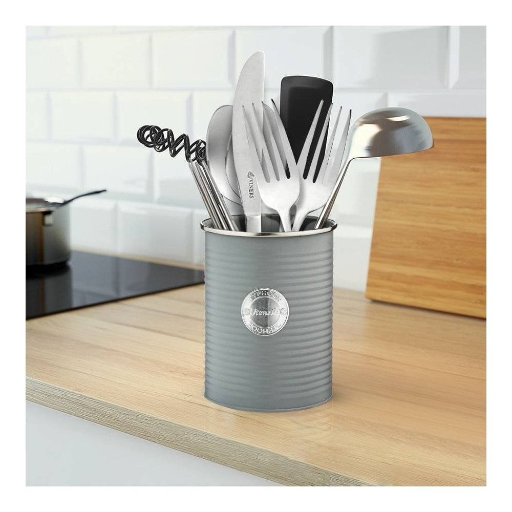 TYP LIVING GREY UTENSIL JAR