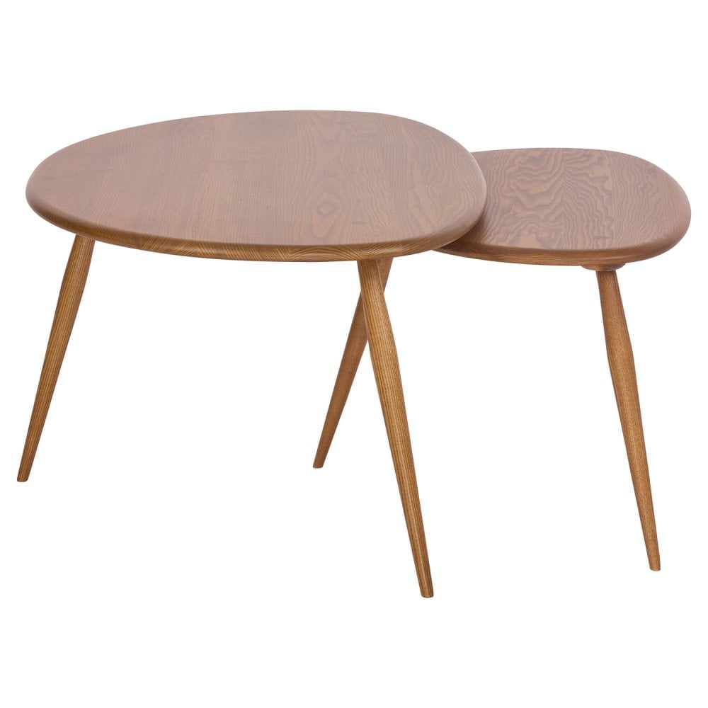 Ercol Collection Pebble Coffee Table Nest