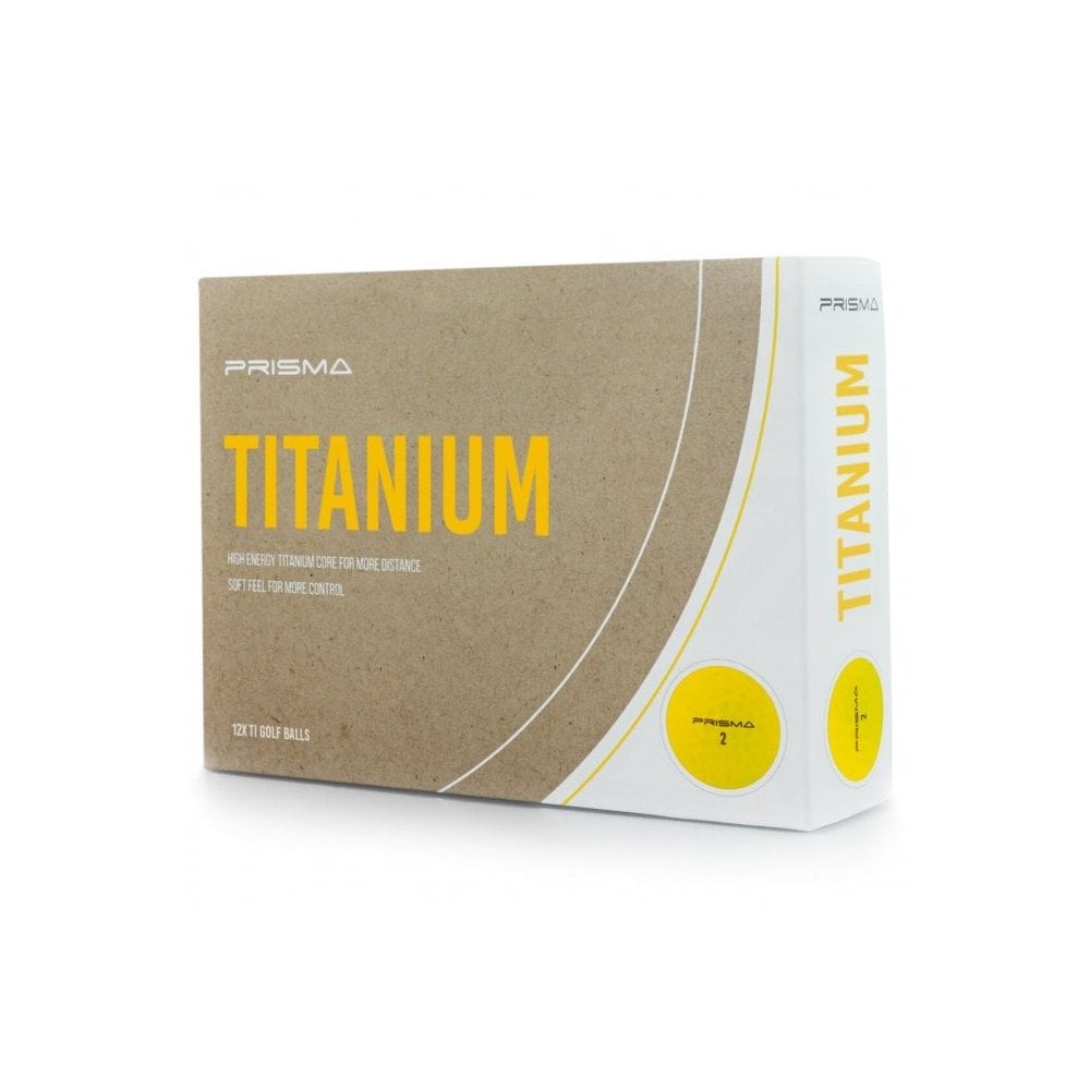 Masters Prisma Titanium Golf Balls (Box of 12)
