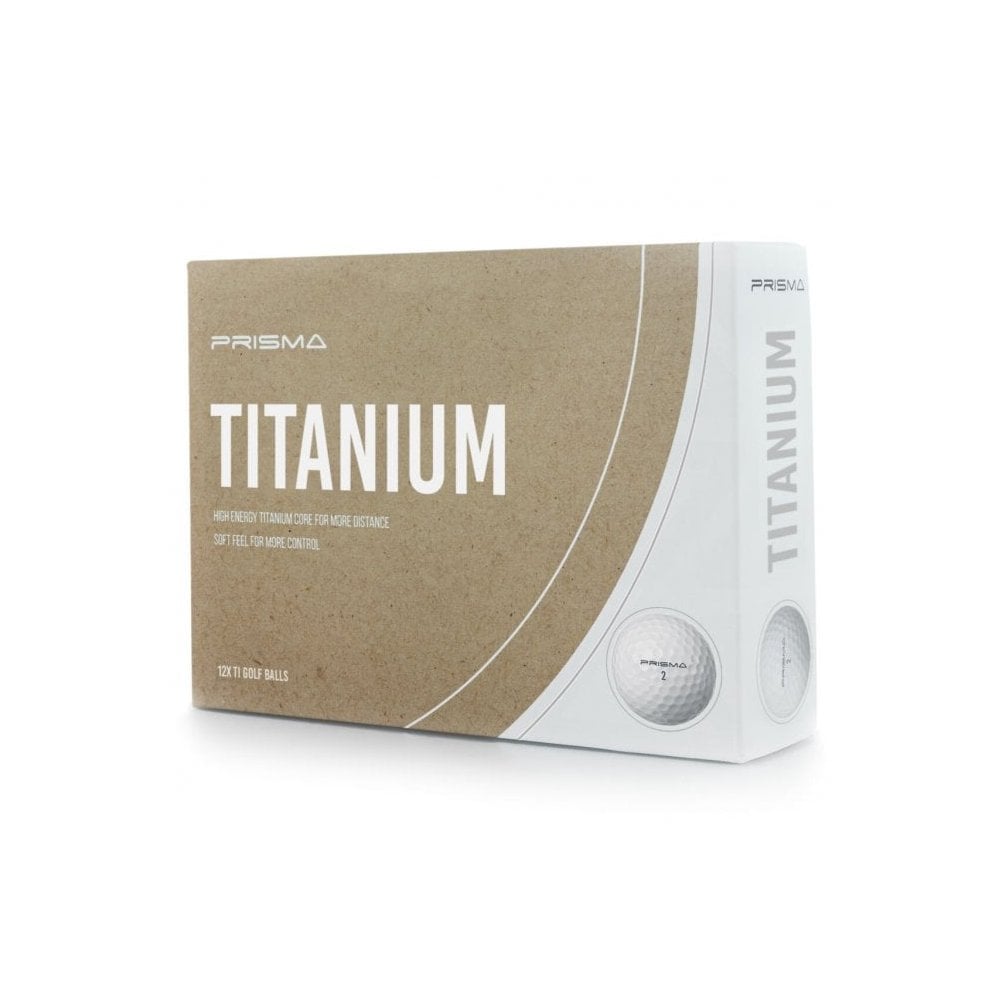 Masters Prisma Titanium Golf Balls (Box of 12)