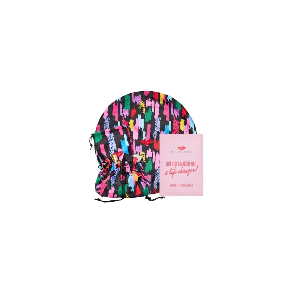 WASHABLE COLLECTION LAY FLAT MAKE UP BAG
