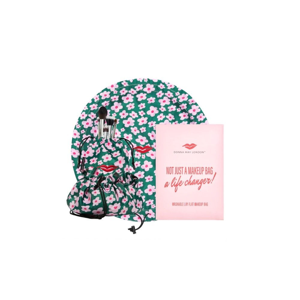 WASHABLE COLLECTION LAY FLAT MAKE UP BAG