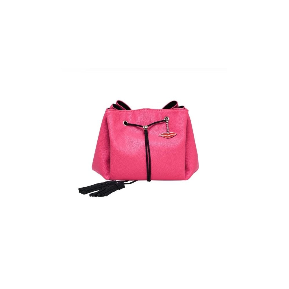Lay Flat Makeup Bag in Faux Leather