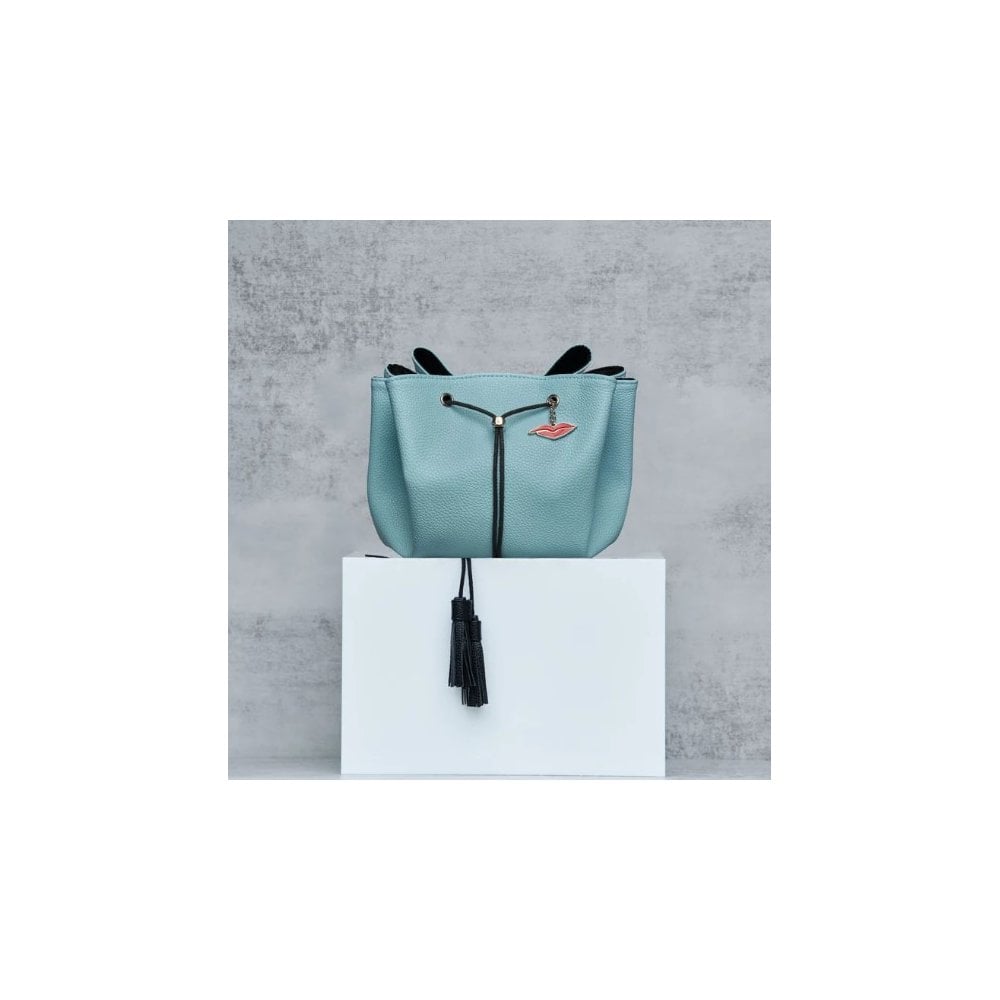 Lay Flat Makeup Bag in Faux Leather