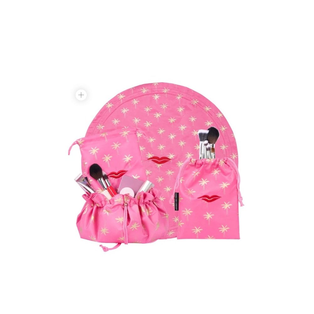 Washable Collection Lay Flat Makeup Bag