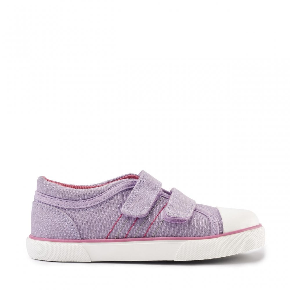 Sandcastle closed rip-tape canvas shoes
