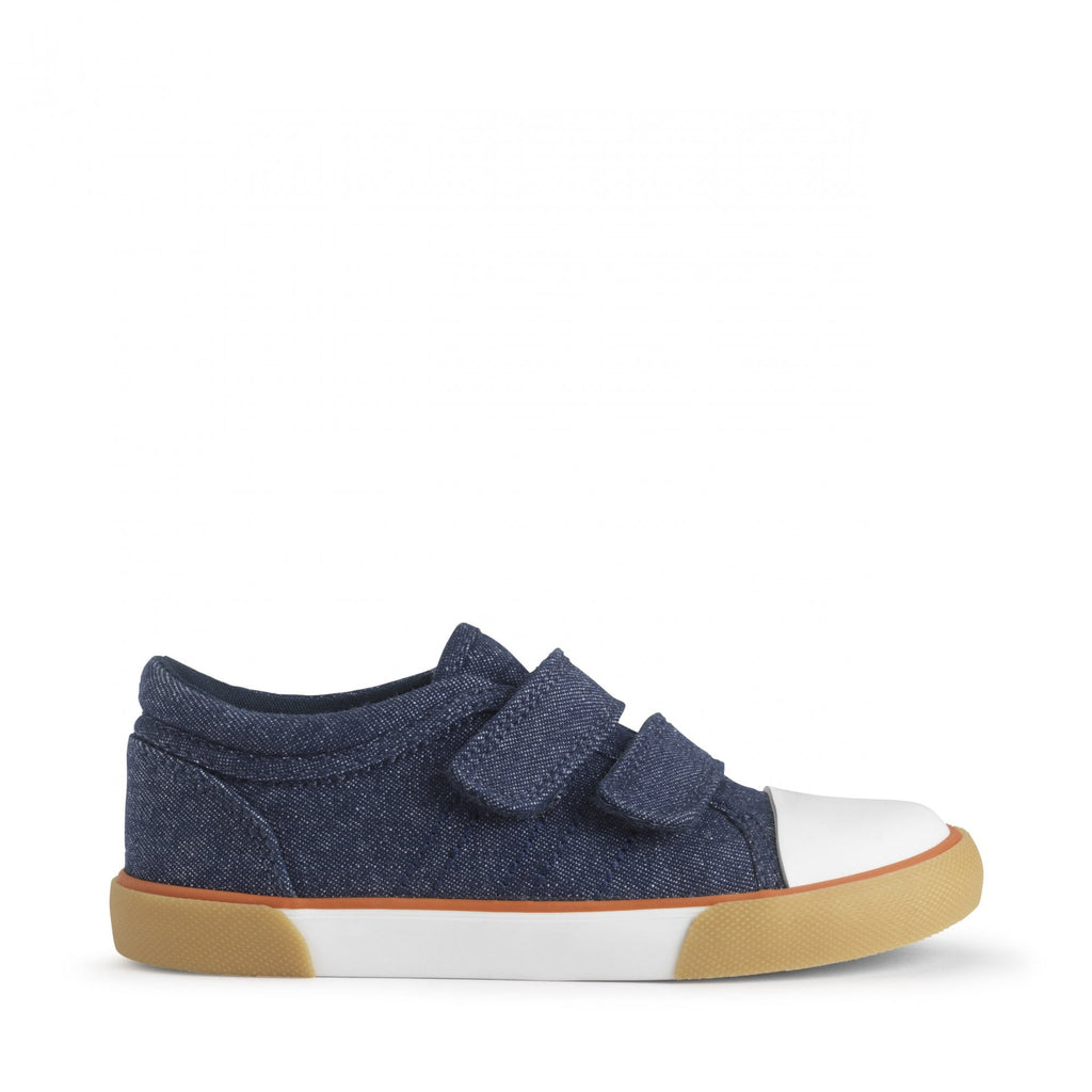 Sandcastle closed rip-tape canvas shoes