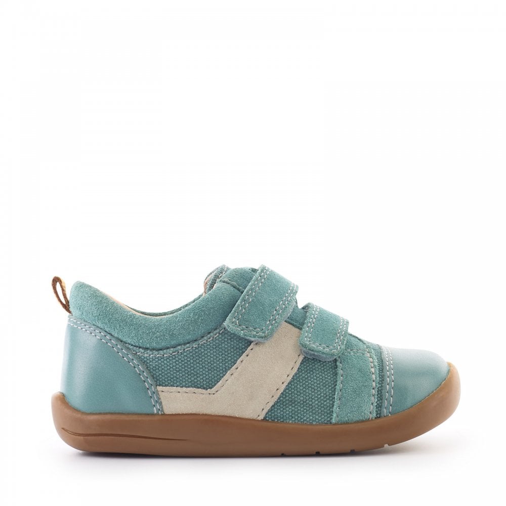 Start Rite Maze leather casual rip-tape first walking shoes