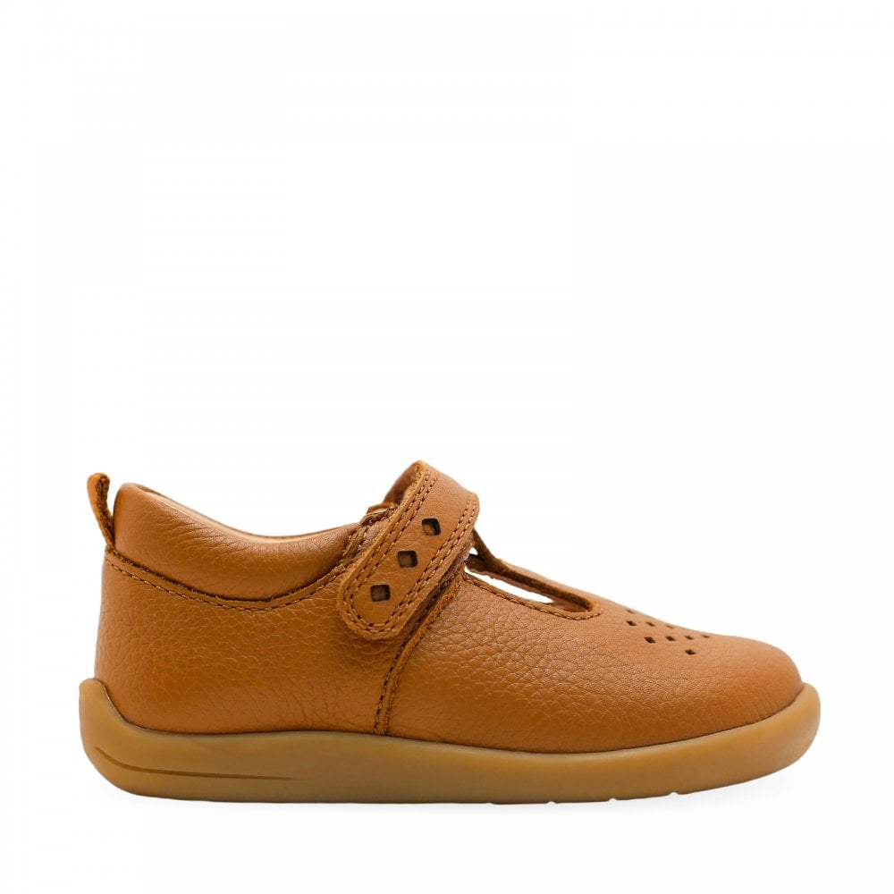 Jigsaw leather boys rip-tape first walking shoes