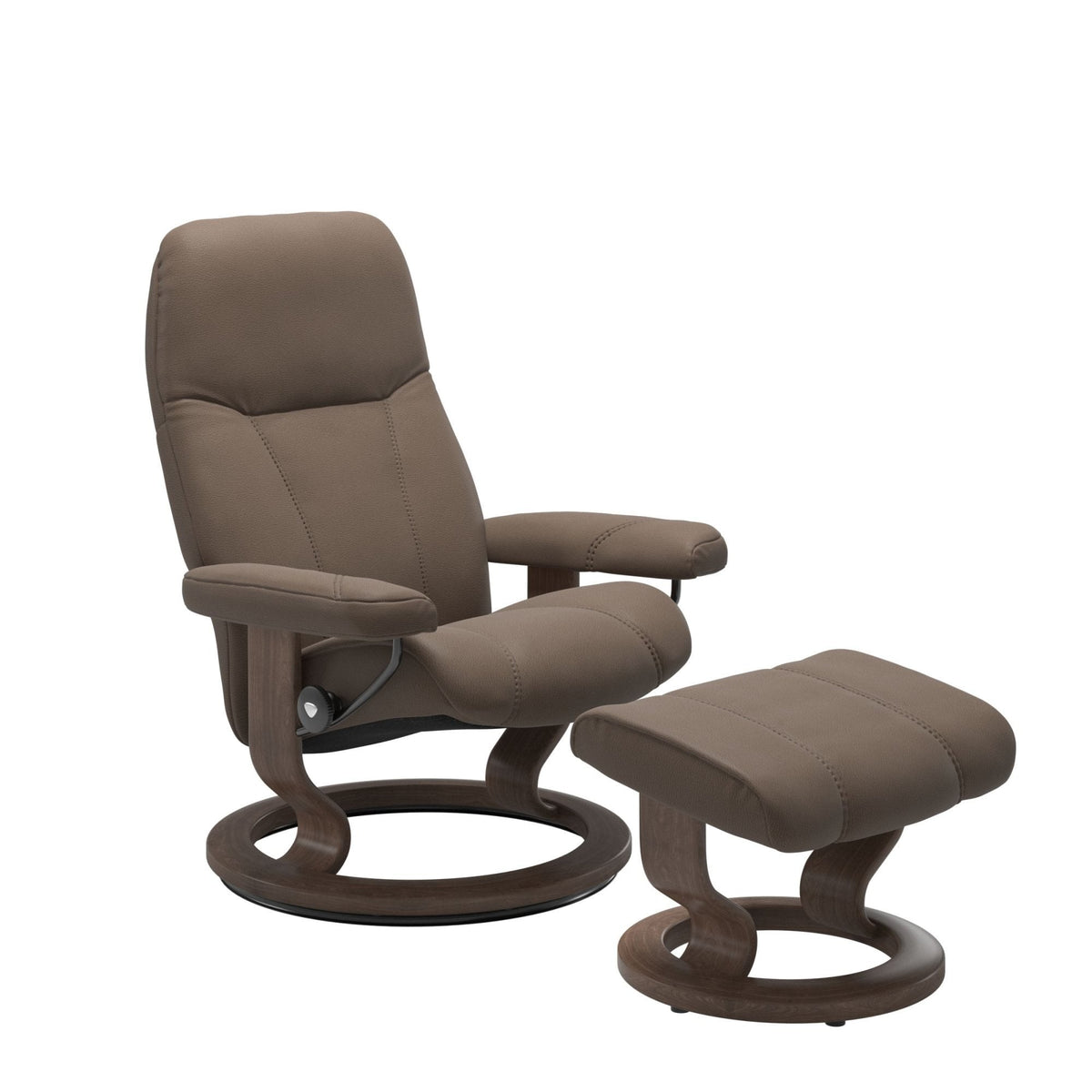 Consul Recliner with Footstool - QUICKSHIP