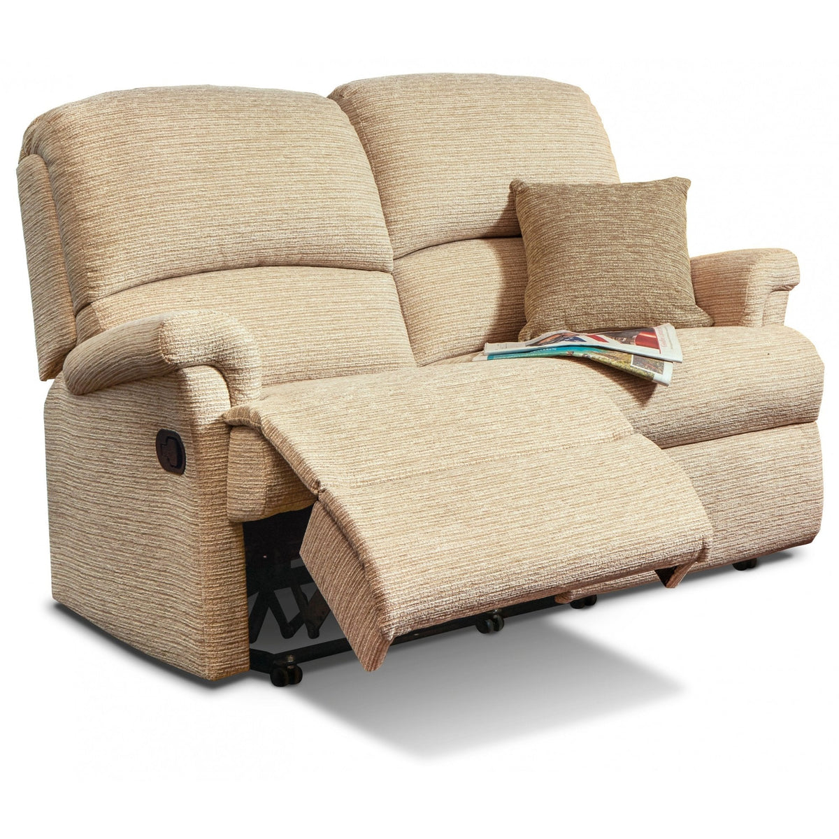 Nevada Reclining 2-Seater Sofa