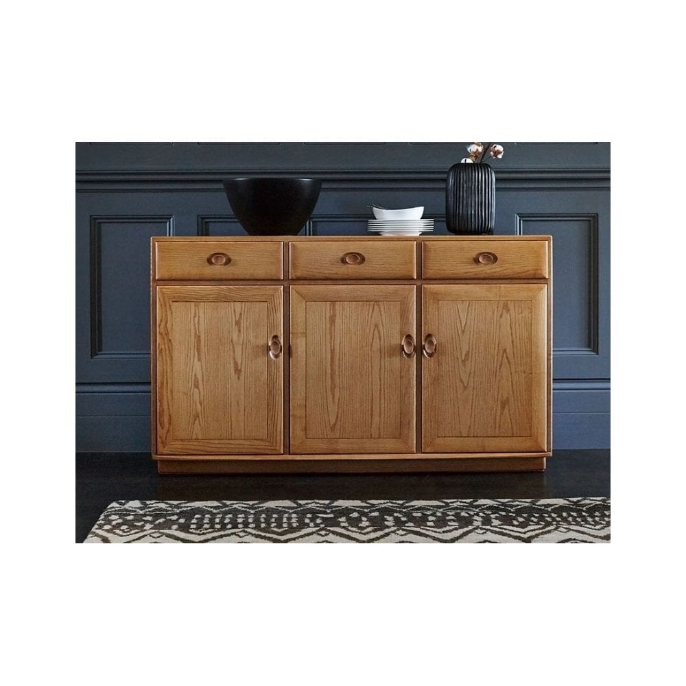 Windsor 3 Door High Sideboard
