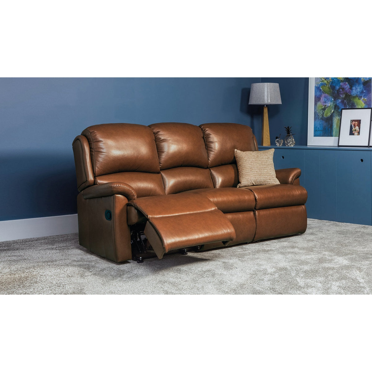 Virginia Reclining 3-Seater Sofa