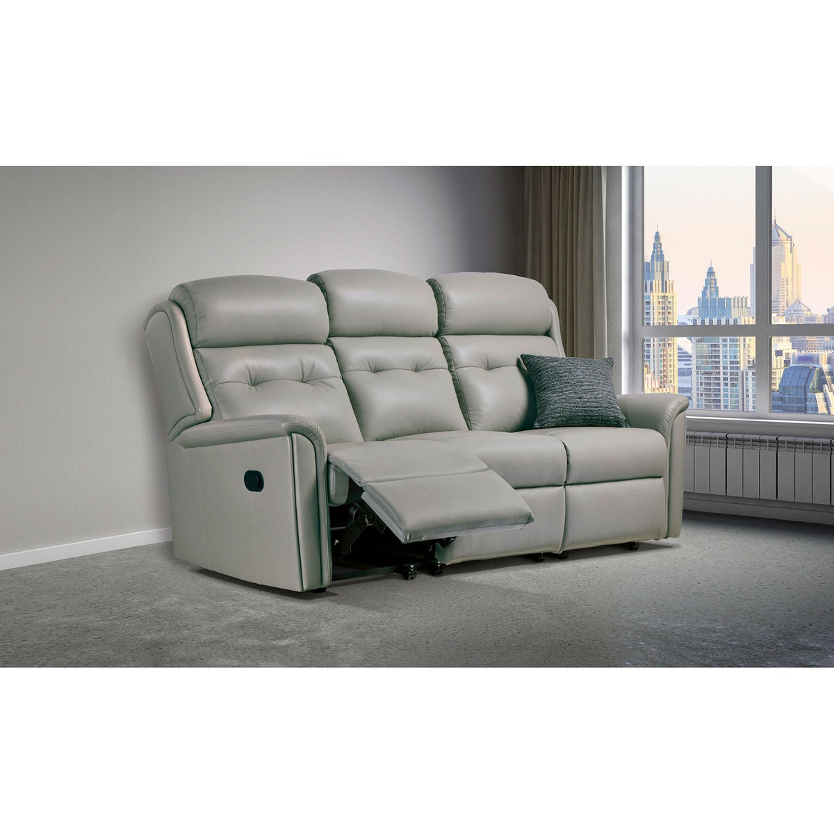 Roma Manual Reclining 3 Seater Sofa
