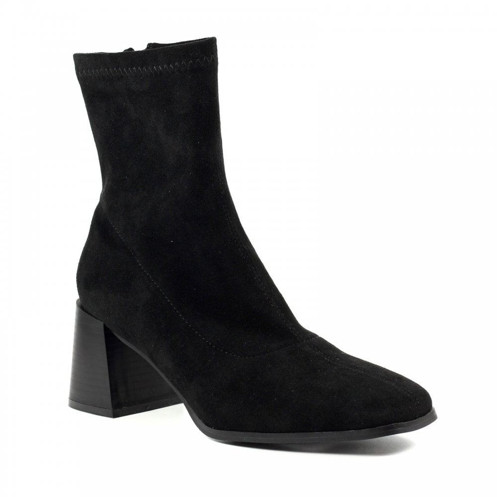 Lunar Stefan Black Ankle Boot