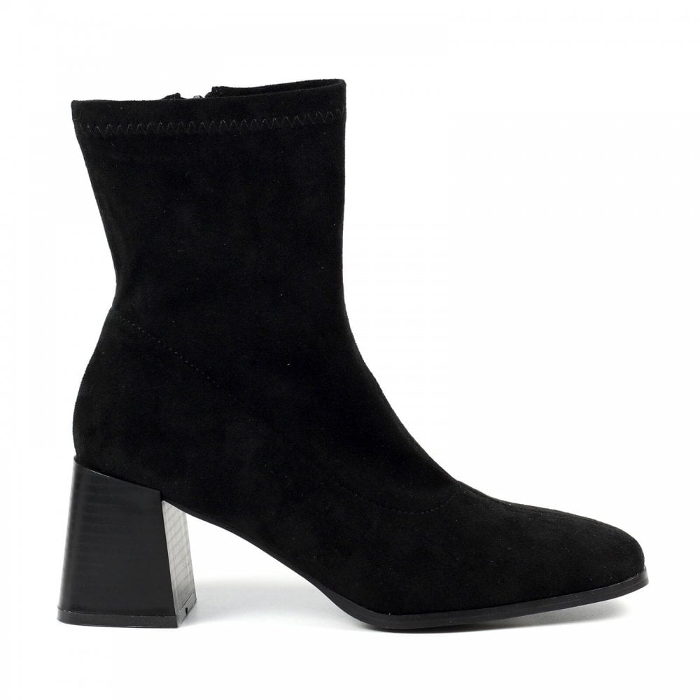 Lunar Stefan Black Ankle Boot