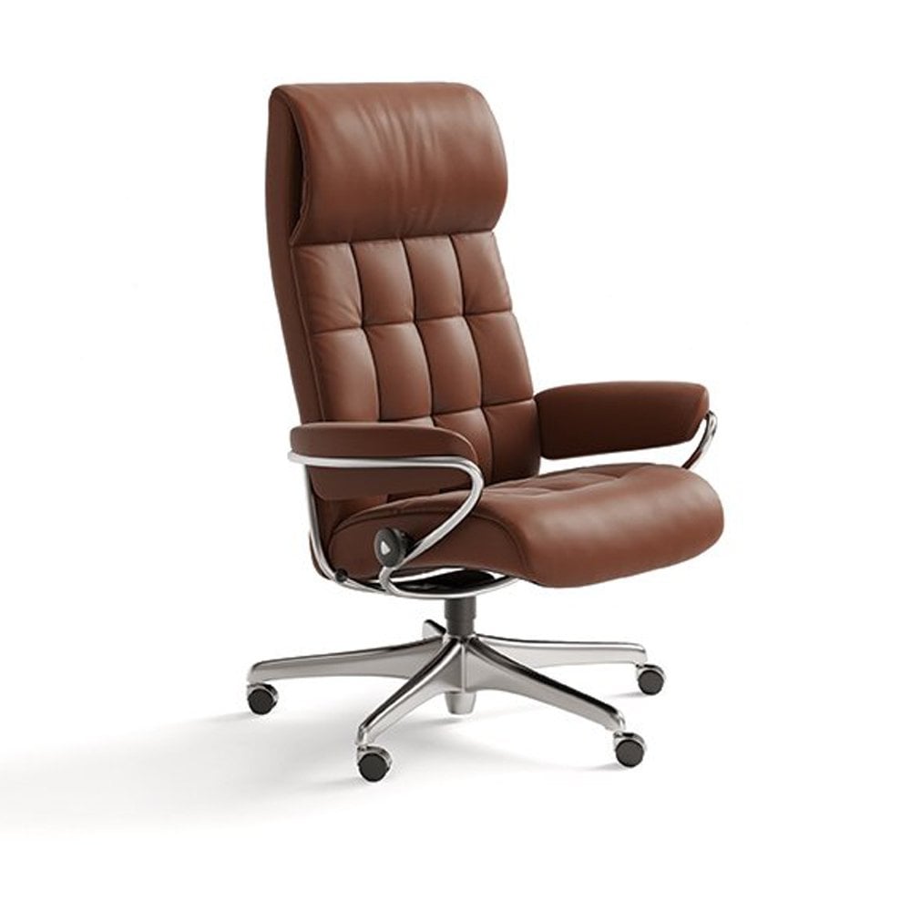 London High Back Office Steel Chair