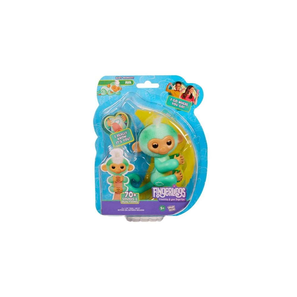 FINGERLINGS MONKEY TEAL - AVA