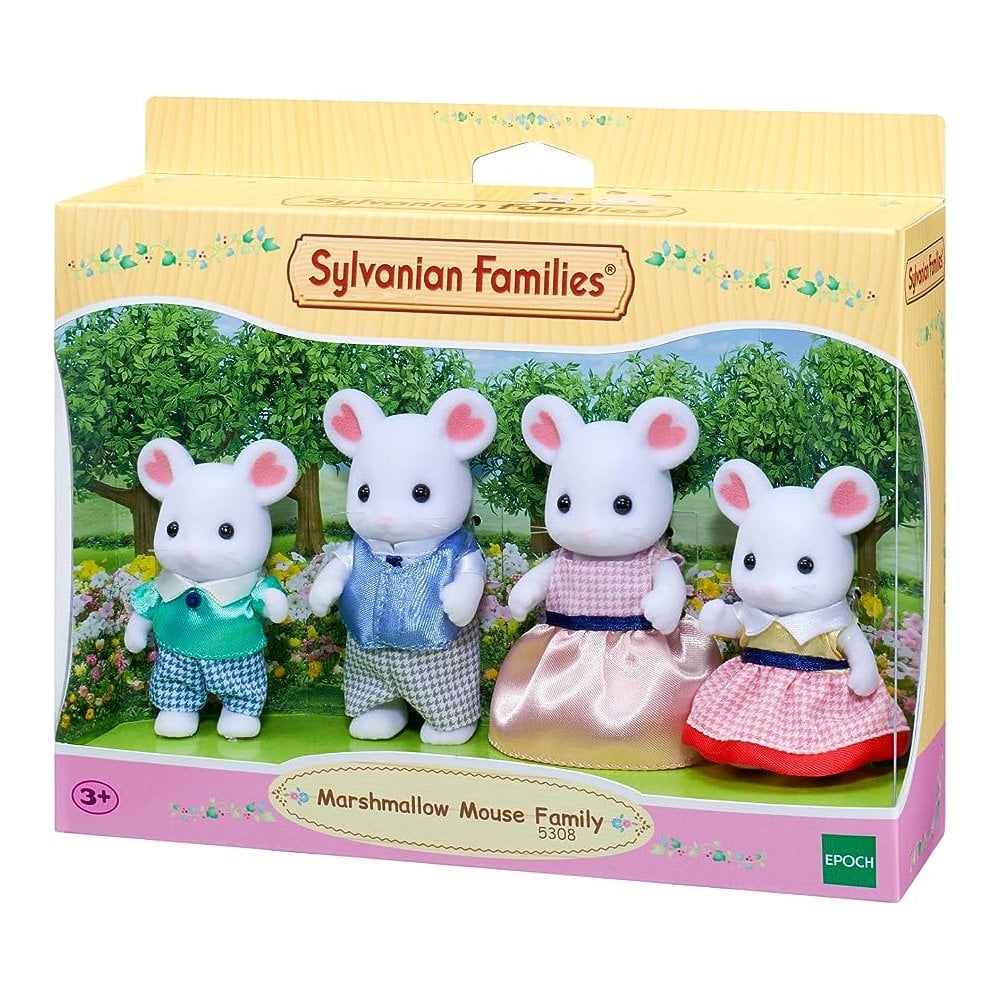 Marshmallow Mouse Family