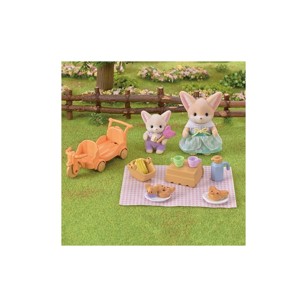 Sunny Picnic Set -Fennec Fox Sister & Baby -