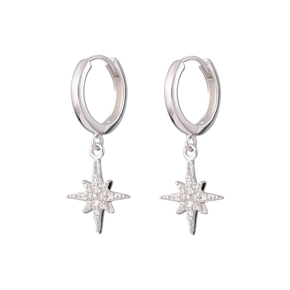 Starburst Hoop Earrings