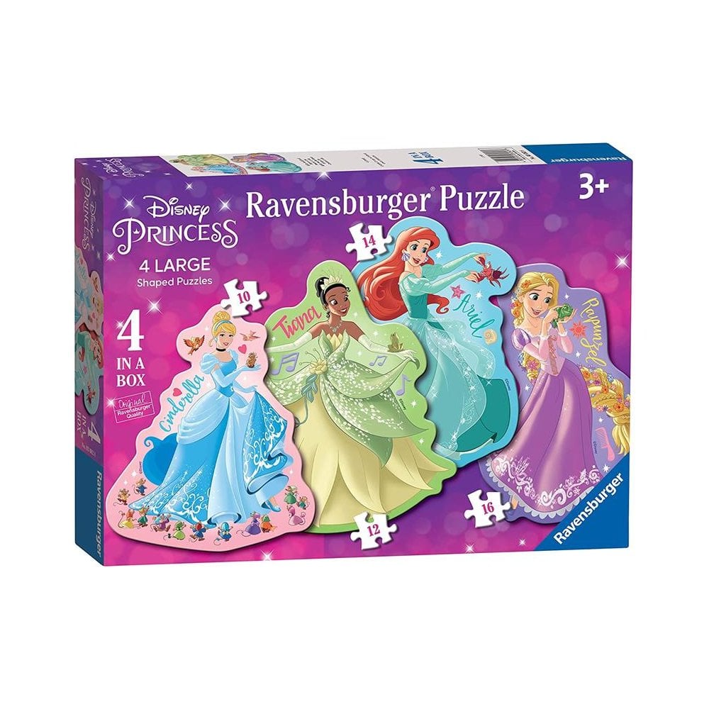 Disney Princess 4 Shap.Puz.in a box