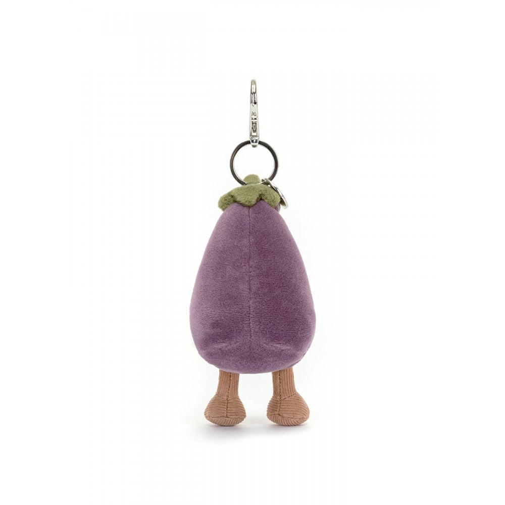 Vivacious Aubergine Bag Charm