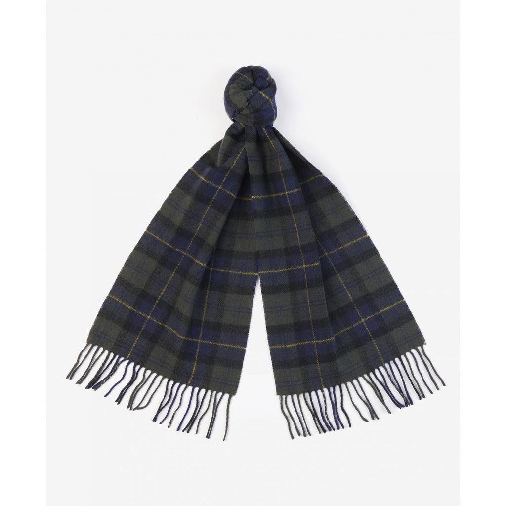 Barbour Pln Lwool Scar Black