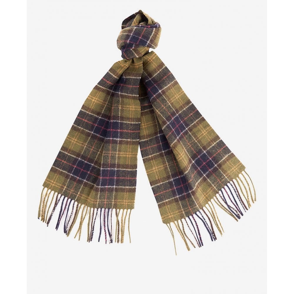 Barbour Pln Lwool Scar Black