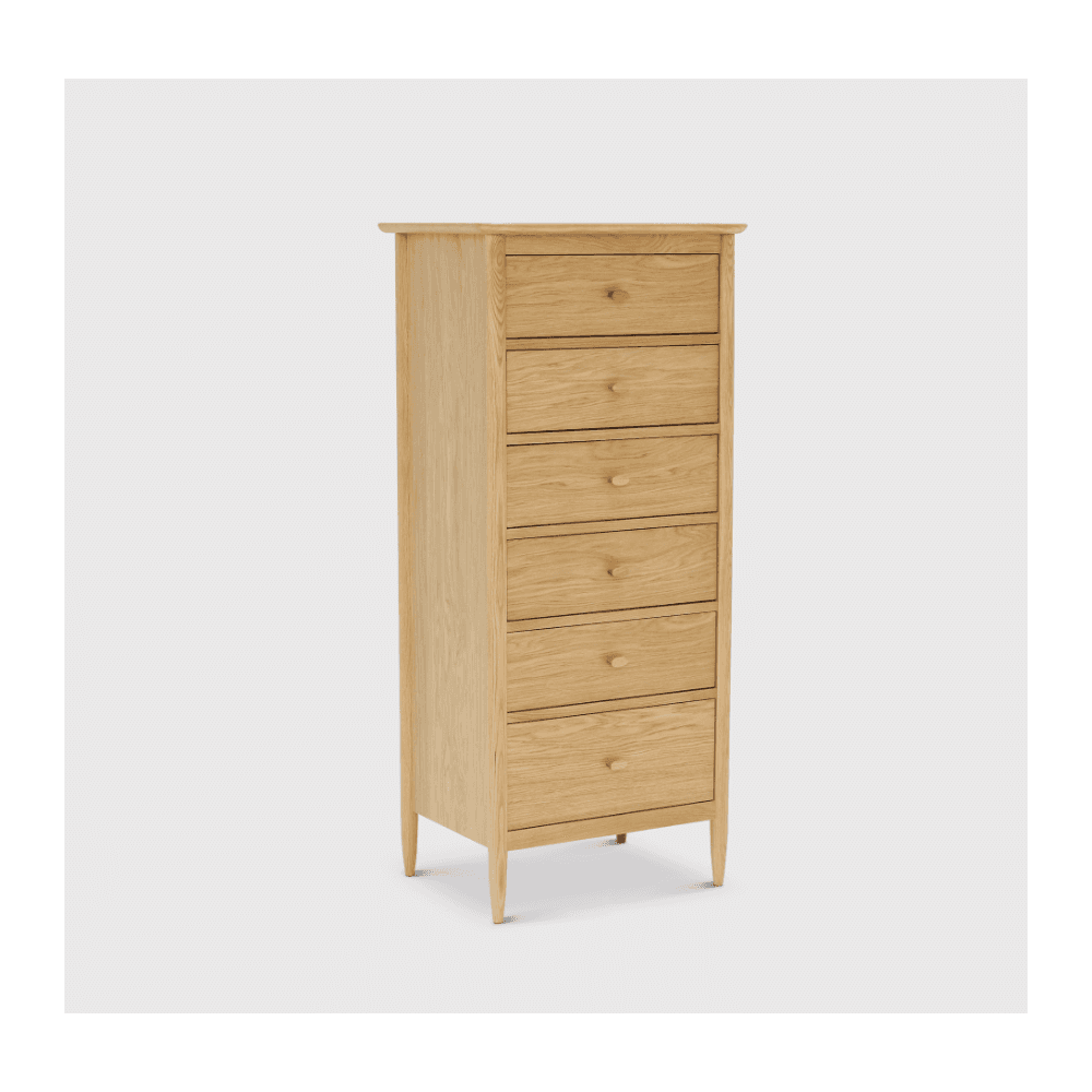 Teramo Bedroom 6 Drawer Tall Chest