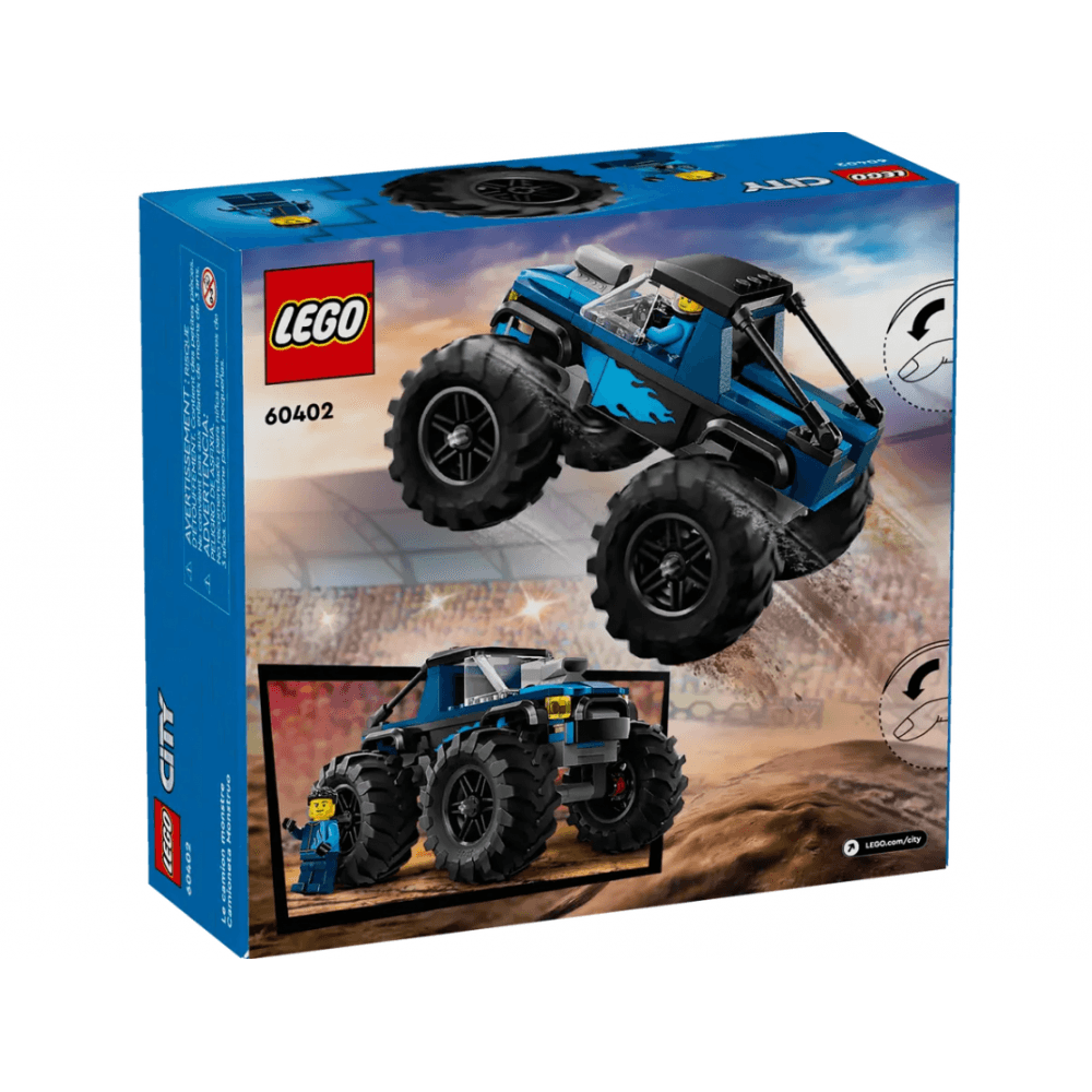 Blue Monster Truck