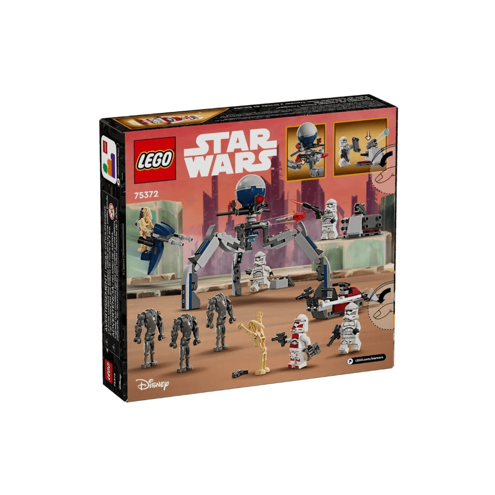 Clone Trooper™ & Battle Droid™ Battle Pa