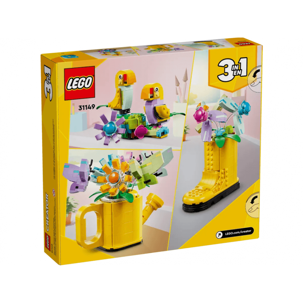 Flowers in Watering Can