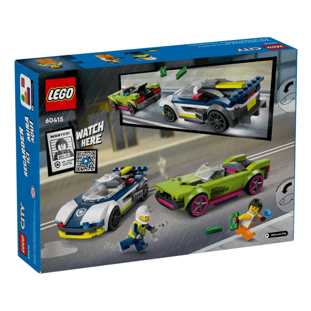 Police Car and Muscle Car Chase