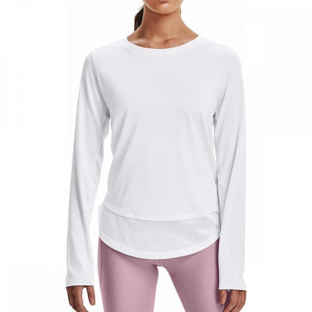 Womens Armour Mid Crossback Sports Bra