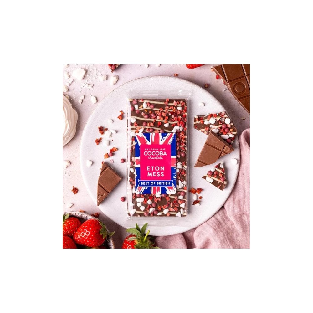 eton mess milk chocolate bar